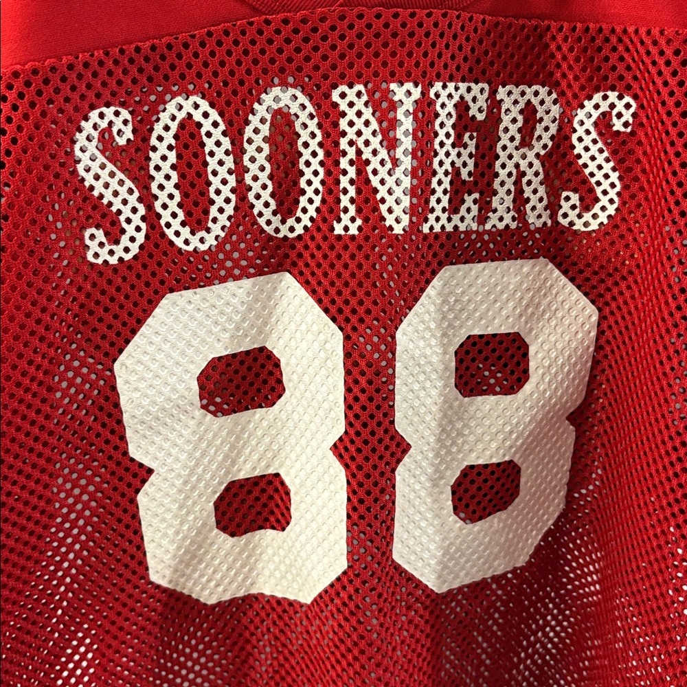 Vintage Oklahoma Sooners Youth Football Jersey Size XL Russell Athletic Mesh - Picture 4 of 10